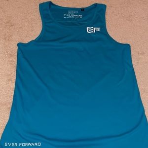 Ever Forward Men’s Tank Teal LAST CHANCE